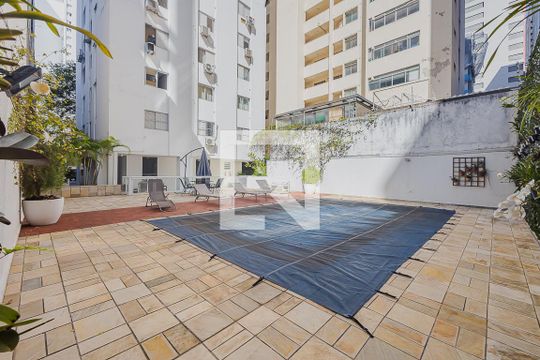 Piscina de apartamento para alugar com 3 quartos, 170m² em Cerqueira César, São Paulo