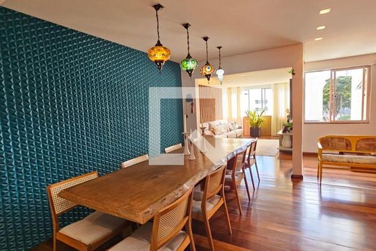 Sala 1 de apartamento à venda com 4 quartos, 305m² em Grajaú, Belo Horizonte