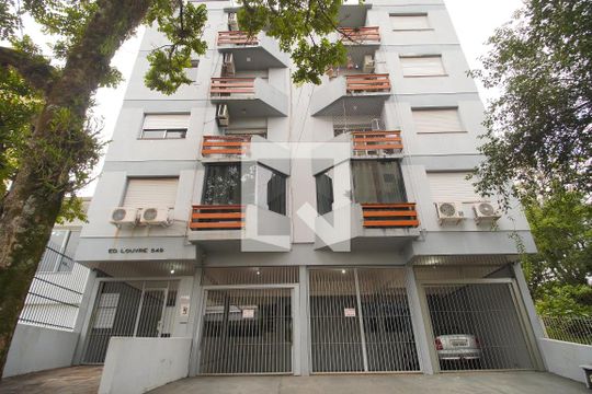 Fachada de kitnet/studio à venda com 1 quarto, 34m² em Centro, Novo Hamburgo