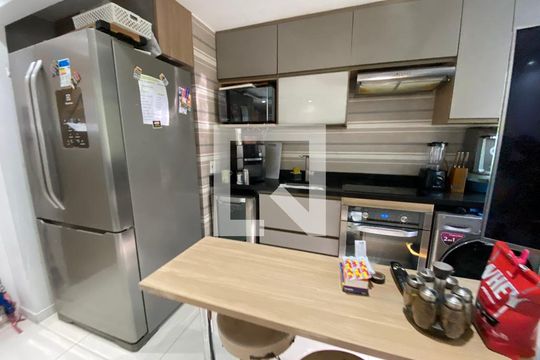 Sala - Cozinha de apartamento à venda com 3 quartos, 64m² em Jacarepaguá, Rio de Janeiro