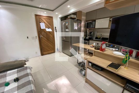 Sala - Cozinha de apartamento à venda com 3 quartos, 64m² em Jacarepaguá, Rio de Janeiro