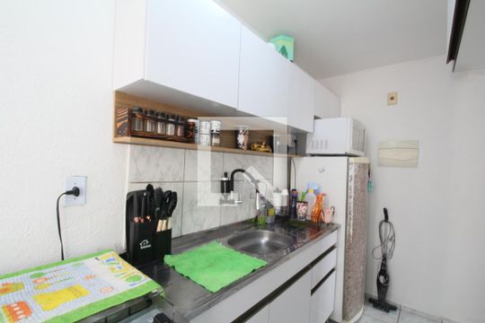 Cozinha de apartamento à venda com 3 quartos, 66m² em Super Quadra Morumbi, São Paulo
