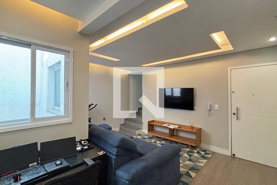 Sala - Sala de Jantar de apartamento à venda com 2 quartos, 100m² em Vila Valparaíso, Santo André