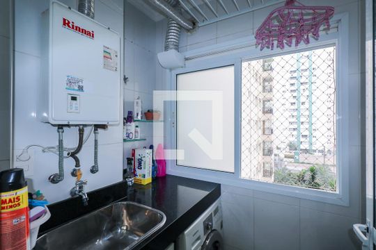 Área de Serviço de apartamento à venda com 2 quartos, 69m² em Olímpico, São Caetano do Sul
