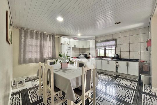 Cozinha de casa à venda com 2 quartos, 88m² em Rincão, Novo Hamburgo