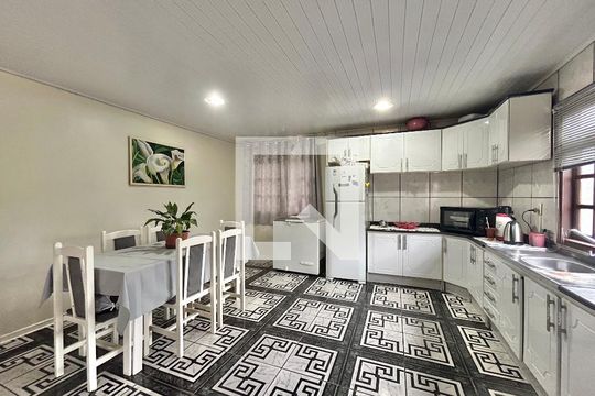 Cozinha de casa à venda com 2 quartos, 88m² em Rincão, Novo Hamburgo