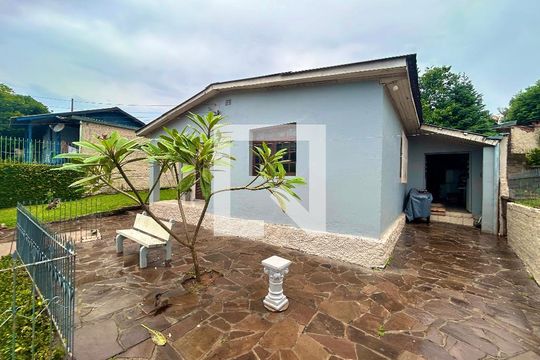 Fachada de casa à venda com 2 quartos, 88m² em Rincão, Novo Hamburgo