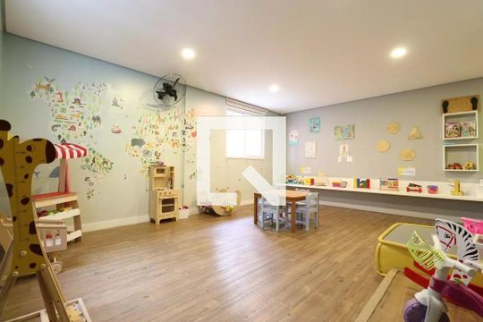 Área comum - Brinquedoteca de apartamento à venda com 1 quarto, 62m² em Barra Funda, São Paulo