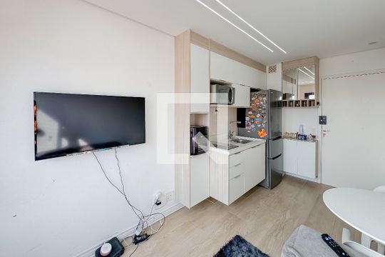 Sala de apartamento à venda com 1 quarto, 25m² em Ipiranga, São Paulo