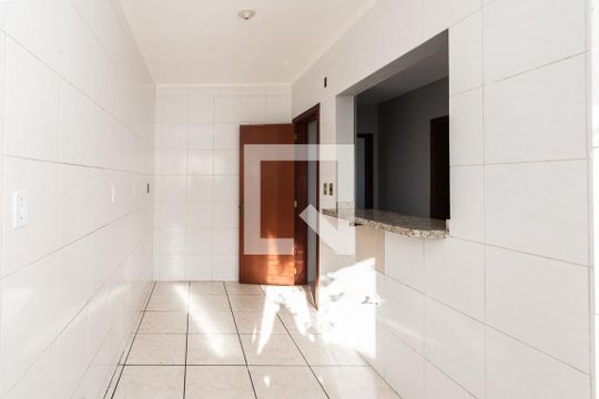 Cozinha e Área de Serviço de apartamento à venda com 2 quartos, 60m² em Jardim America, São Leopoldo