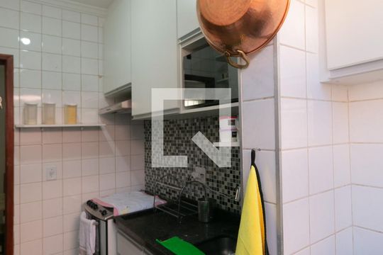 Área de Serviço de apartamento à venda com 3 quartos, 63m² em Santa Branca, Belo Horizonte
