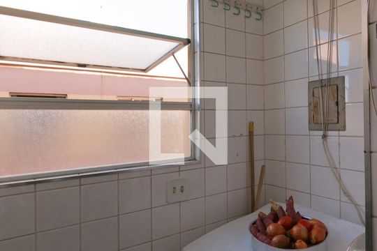 Área de Serviço de apartamento à venda com 3 quartos, 63m² em Santa Branca, Belo Horizonte