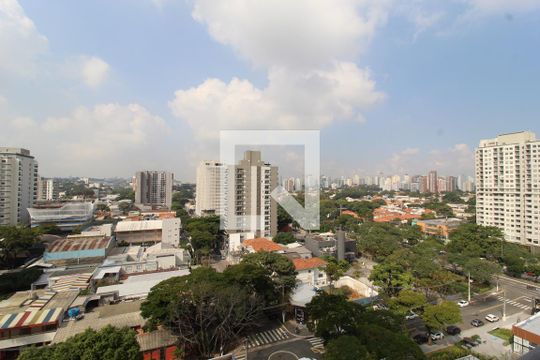 Vista da Varanda de apartamento para alugar com 2 quartos, 36m² em Moema, São Paulo