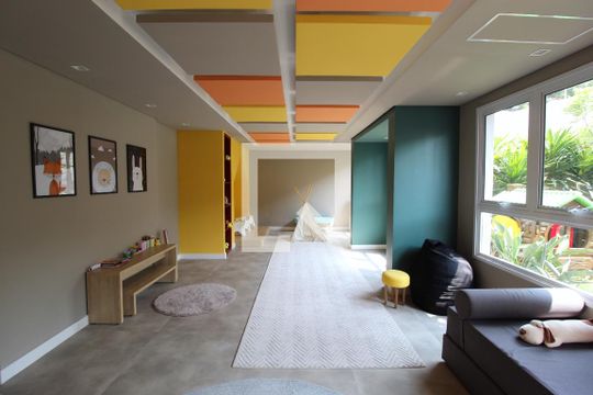 Área Comum - Brinquedoteca de apartamento para alugar com 2 quartos, 36m² em Moema, São Paulo