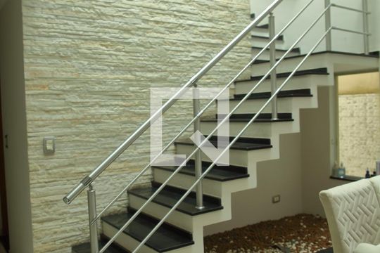 Sala - acesso quartos de casa à venda com 3 quartos, 250m² em Suiço, São Bernardo do Campo