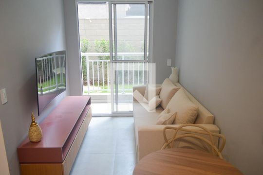 Sala de apartamento à venda com 1 quarto, 27m² em Tatuapé, São Paulo