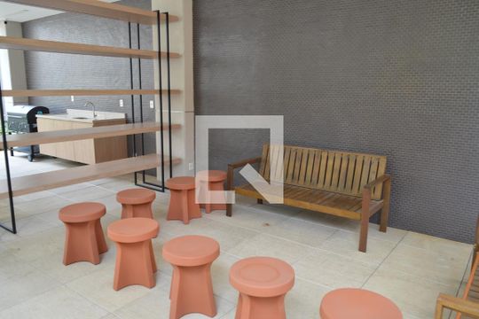 Área de Churrasqueira de apartamento à venda com 2 quartos, 54m² em Ipiranga, São Paulo