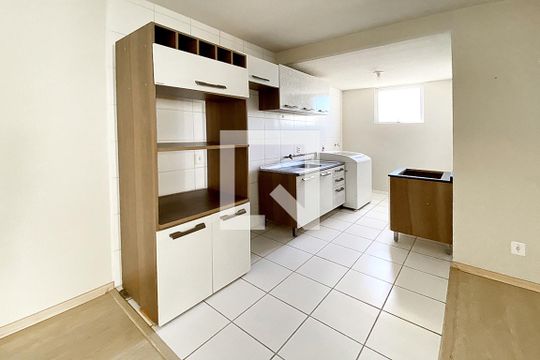 Cozinha e Área de Serviço de apartamento à venda com 2 quartos, 60m² em Centro, São Leopoldo