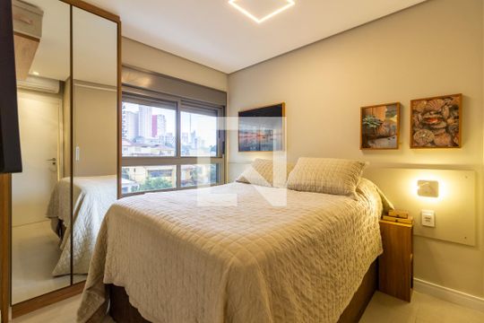 Suíte de apartamento à venda com 1 quarto, 47m² em Vila Anglo Brasileira, São Paulo