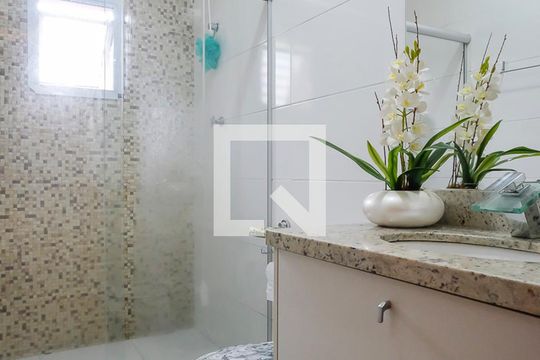 Banheiro da suíte 1 de casa à venda com 3 quartos, 173m² em Santa Maria, São Caetano do Sul