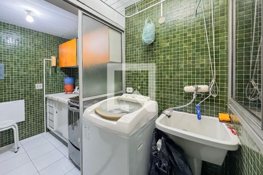 Área de Serviço de kitnet/studio para alugar com 1 quarto, 40m² em Vila Mariana, São Paulo