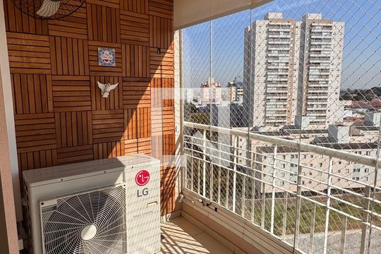Varanda da Sala de apartamento à venda com 3 quartos, 115m² em Vila Proost de Souza, Campinas