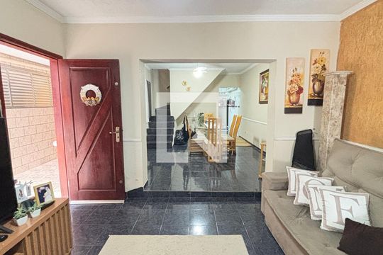 Sala - Sala de Jantar de casa à venda com 3 quartos, 194m² em Jardim das Maravilhas, Santo André