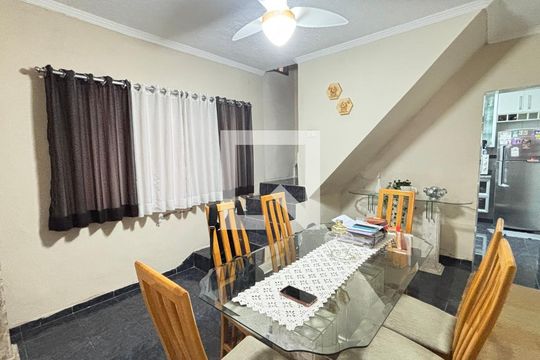 Sala - Sala de Jantar de casa à venda com 3 quartos, 194m² em Jardim das Maravilhas, Santo André