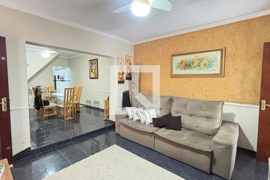 Sala - Sala de Jantar de casa à venda com 3 quartos, 194m² em Jardim das Maravilhas, Santo André