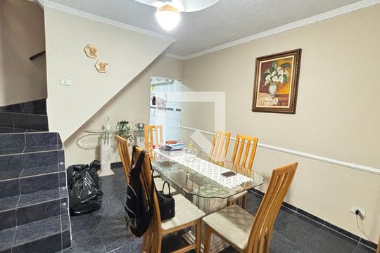Sala - Sala de Jantar de casa à venda com 3 quartos, 194m² em Jardim das Maravilhas, Santo André