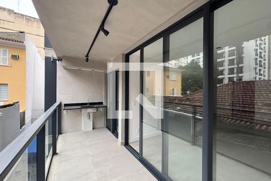 Varanda da Sala  de apartamento à venda com 3 quartos, 112m² em Botafogo, Rio de Janeiro