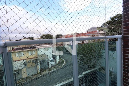 Sacada do Quarto 1 de apartamento para alugar com 2 quartos, 42m² em Jardim Piqueroby, São Paulo