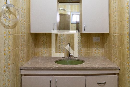 Banheiro da Suíte de apartamento para alugar com 3 quartos, 110m² em Perdizes, São Paulo