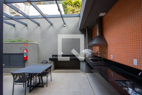 Área comum - Churrasqueira 2 de apartamento à venda com 3 quartos, 178m² em Jardim, Santo André
