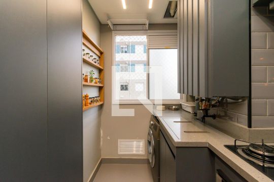 Área de Serviço de apartamento à venda com 1 quarto, 36m² em Cambuci, São Paulo