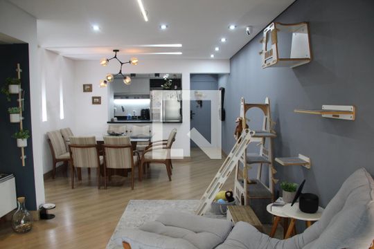 Sala de apartamento à venda com 3 quartos, 89m² em Jardim Aida, Guarulhos
