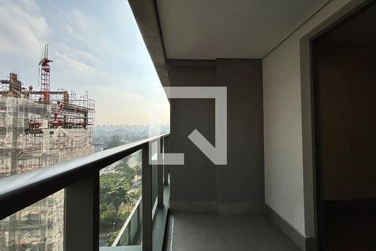 Varanda de apartamento à venda com 1 quarto, 44m² em Indianópolis, São Paulo