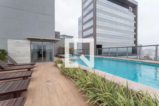 Área comum - Piscina de apartamento à venda com 1 quarto, 44m² em Indianópolis, São Paulo