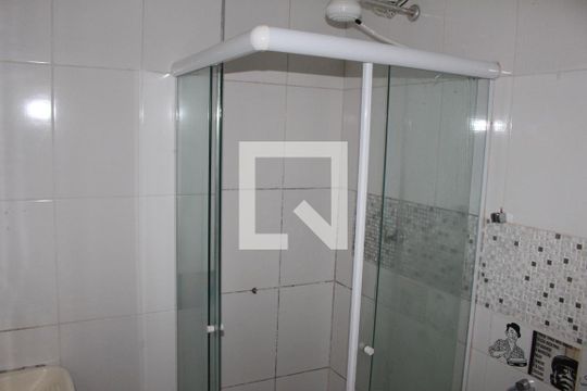 Banheiro de kitnet/studio para alugar com 1 quarto, 50m² em Campos Elíseos, São Paulo