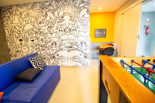 Área comum - Salão de Jogos de apartamento à venda com 2 quartos, 40m² em Barra Funda, São Paulo