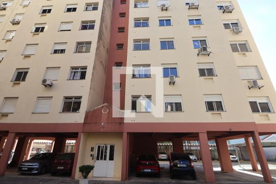 Fachada do bloco de apartamento à venda com 2 quartos, 58m² em Marechal Rondon, Canoas