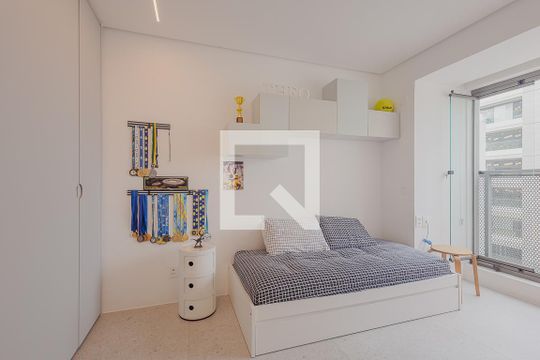 Suíte 1 de apartamento à venda com 3 quartos, 124m² em Jardim Paulistano, São Paulo