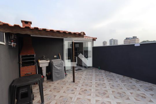 Área Gourmet de apartamento à venda com 2 quartos, 76m² em Jardim Cristiane, Santo André
