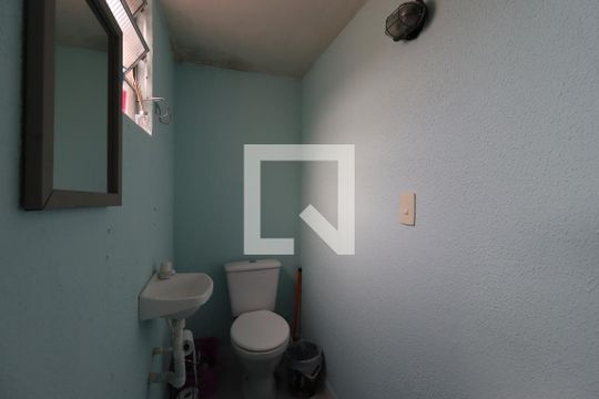 Lavabo de apartamento à venda com 2 quartos, 76m² em Jardim Cristiane, Santo André
