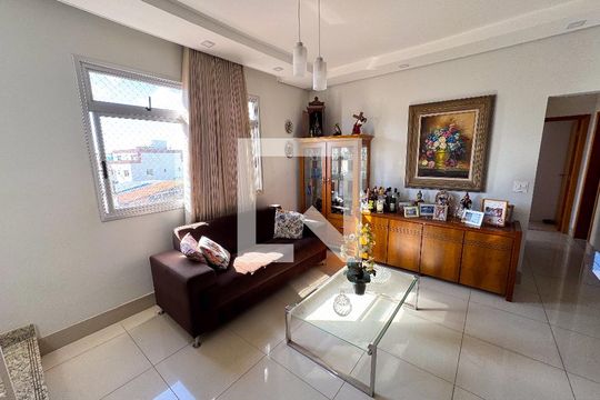 Sala de apartamento à venda com 3 quartos, 180m² em Eldorado, Contagem