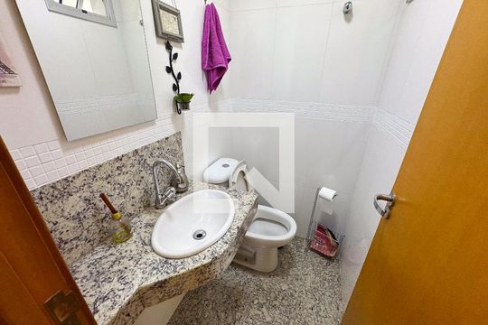 Lavabo de apartamento à venda com 3 quartos, 180m² em Eldorado, Contagem