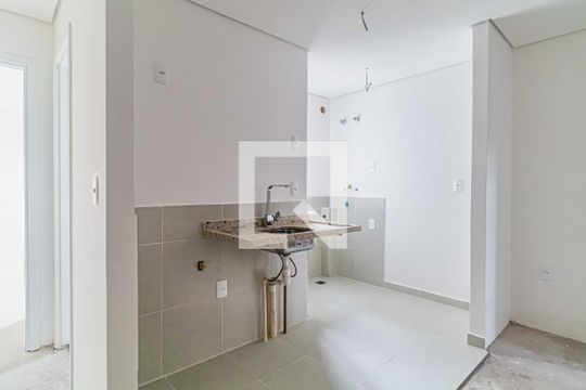 Cozinha de apartamento à venda com 1 quarto, 35m² em Vila Sonia, São Paulo