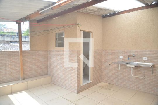 Área de Serviço de casa à venda com 2 quartos, 109m² em Cidade São Jorge, Santo André
