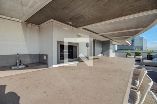 Área comum - Churrasqueira de apartamento à venda com 1 quarto, 60m² em Chácara das Pedras, Porto Alegre