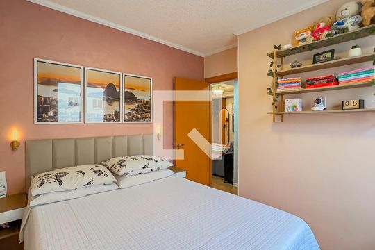 Quarto 2 de apartamento à venda com 2 quartos, 43m² em Morro Santana, Porto Alegre